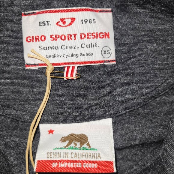 Giro Women's Ride Jersey Jet Black Size XS New w/tags Retail $100 - Picture 5 of 8